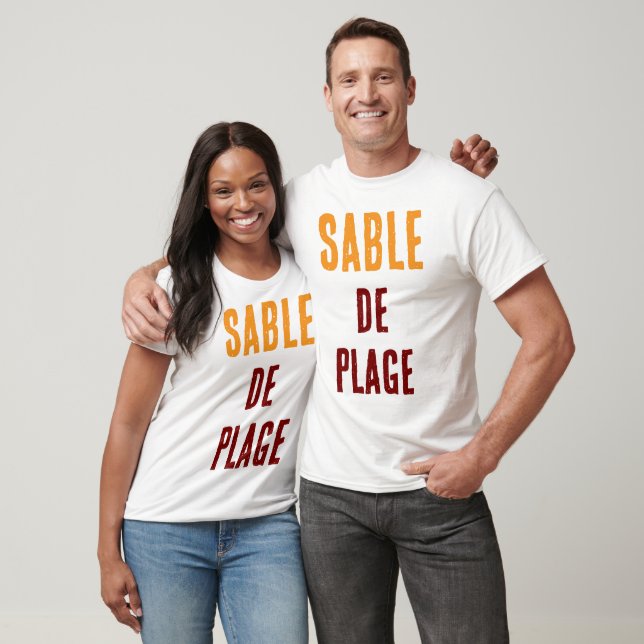 CAMISETA SABLE DE PLAGE (Unissex)
