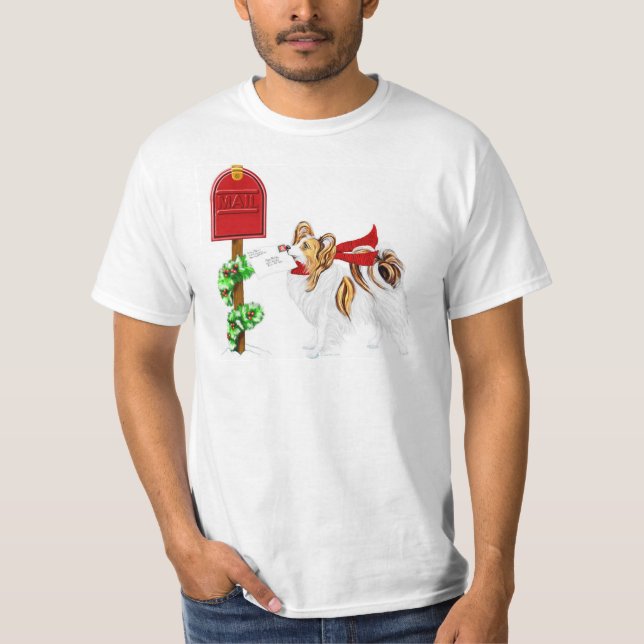 Camiseta Sable Papillon Christmas Mail (Frente)