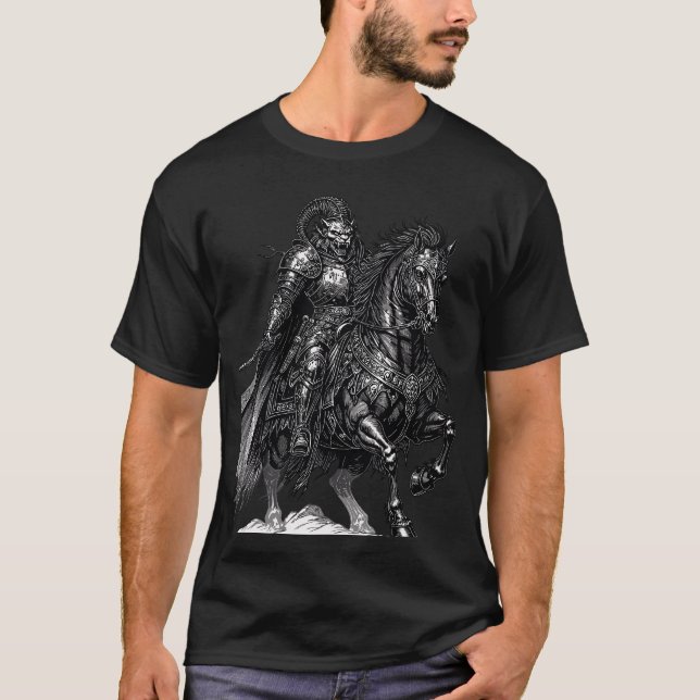 Camiseta Sabnock O Marquês Leão Blindado (Frente)