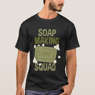 Camiseta Sabonete de artesanato de esquadra de Fazer de sab