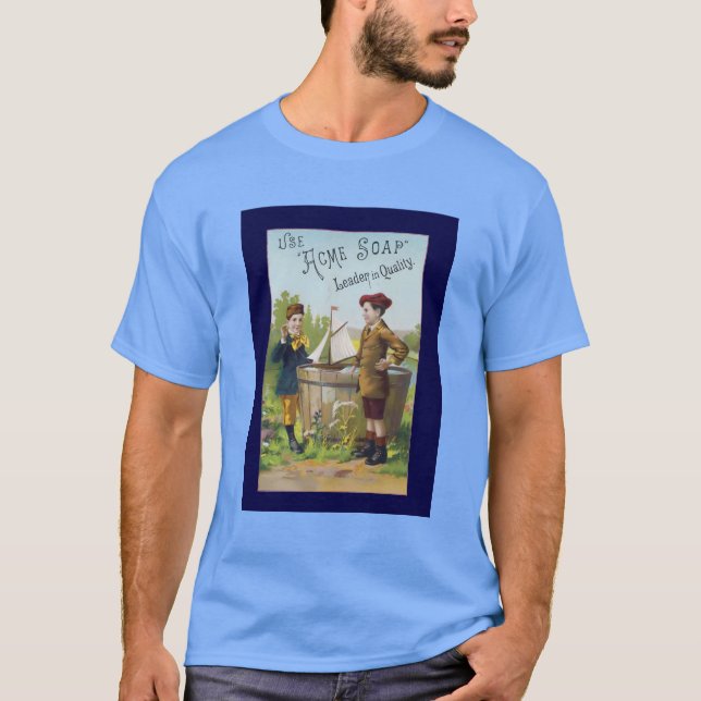 Camiseta Sabonete Vintage Ad Acme (Frente)