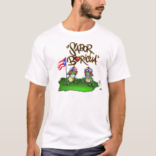 Camiseta Sabor Boricua "Coqui "