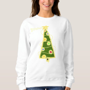 Camiseta Sabor de Árvore de Natal Funky Abstrato Art