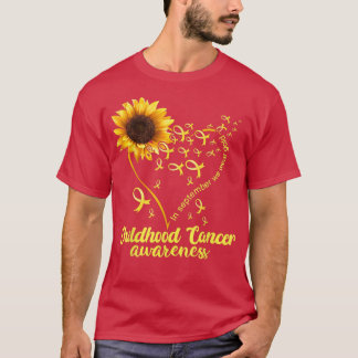 Camiseta Sabor de Canceres de infância Dourada do Coração d
