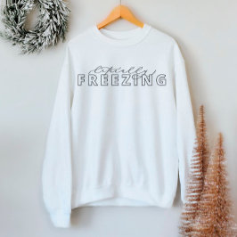 Camiseta Sabor de inverno engraçado, literalmente Congeland