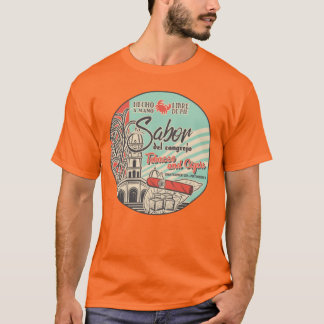 Camiseta Sabor del Cangrejo Tropical Tee