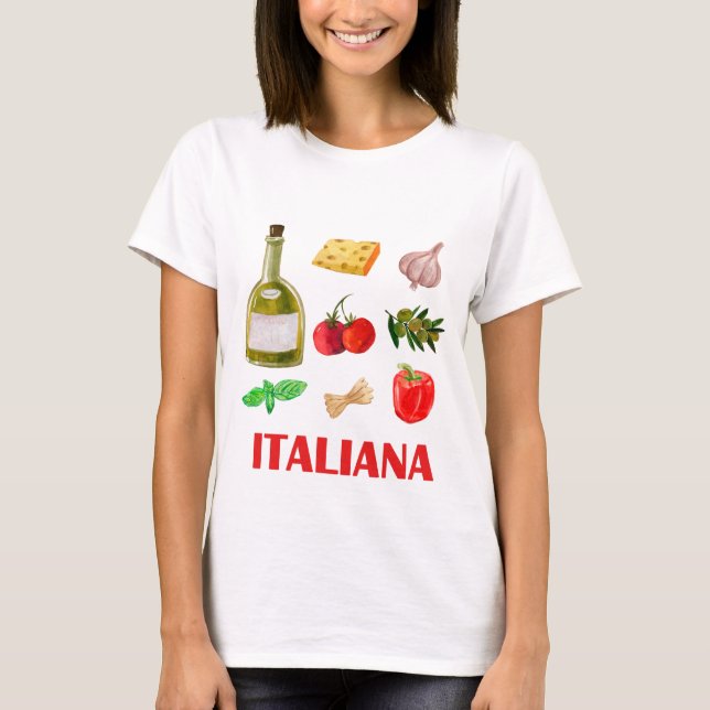 Camiseta Sabor italiano (Frente)