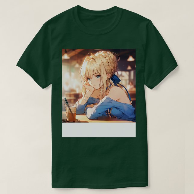 Camiseta Sabre no compro do café (Frente do Design)