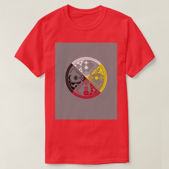 CAMISETA SACARINA COM RODA MEDICINA (Frente do Design)
