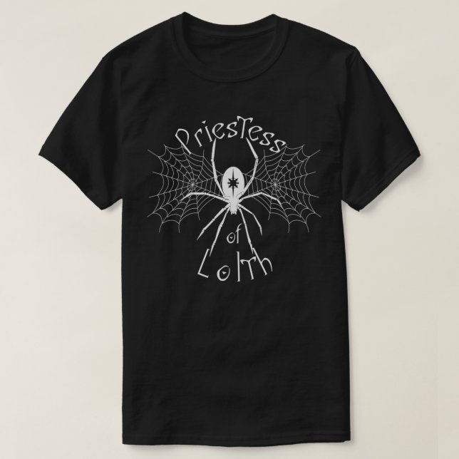 Camiseta Sacerdote de Lolth  (Frente do Design)