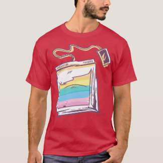 CAMISETA SACO DE CHÁ COLORIDO