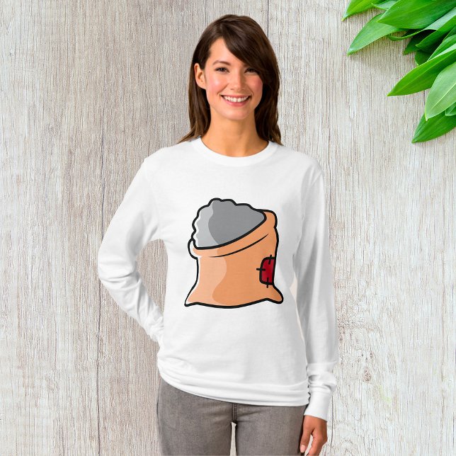 Camiseta Saco de Cimento Material de Construção (Criador carregado)