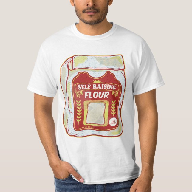 Camiseta Saco de farinha autolevante (Frente)