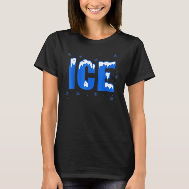 Camiseta Saco de Gelo Congelado Fantasia de Halloween 2022 (Frente)