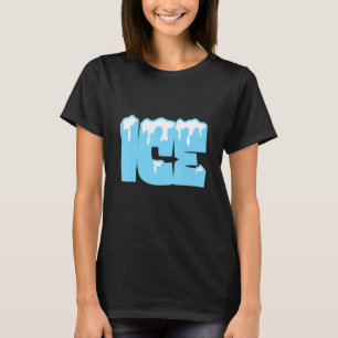 Camiseta Saco de Gelo Congelado Fantasia de Halloween para
