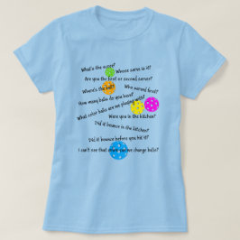 Camiseta Saco de Tote do Quickleball de Mais velho Engraçad