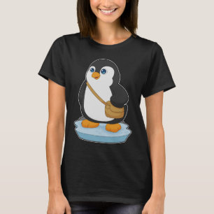 Camiseta Saco do ombro de pinguim
