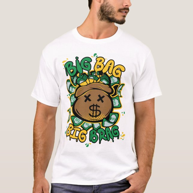 Camiseta saco grande (Frente)