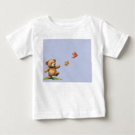 Camiseta SACOLA Tote ANDANDO URSINHO DE PELÚCIA