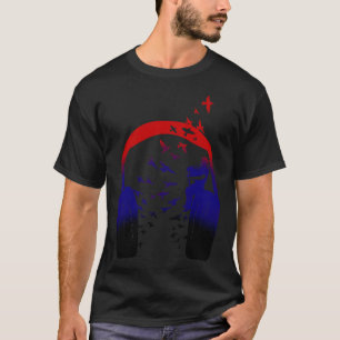 Camiseta Sacos de música para auscultadores