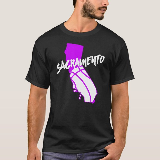 Camiseta Sacramento Basquete (Frente)