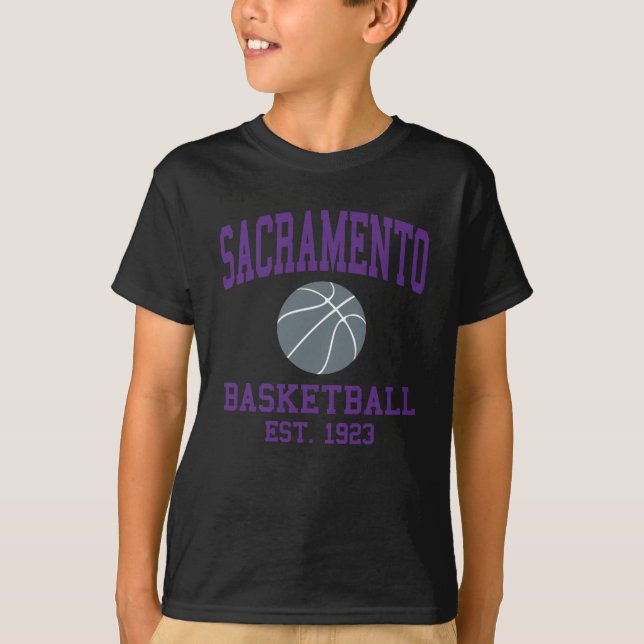 Camiseta Sacramento Basquete (Frente)