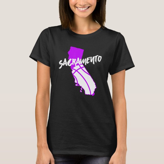 Camiseta Sacramento Basquete (Frente)
