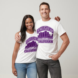 Camiseta Sacramento,Califórnia