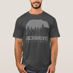 Camiseta Sacramento California Bear Grizzly Pride Outdoor V
