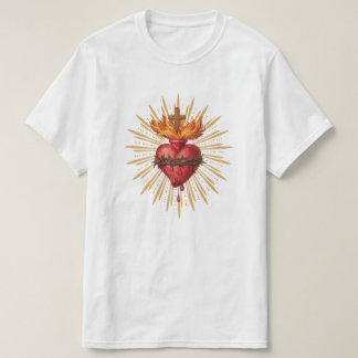 Camiseta Sacred Heart of Jesus Catholic Traditional