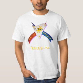 Camiseta Sacrifício Patriótico José Rizal
