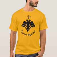 camiseta Sacro Império com congelação bicéfala e c