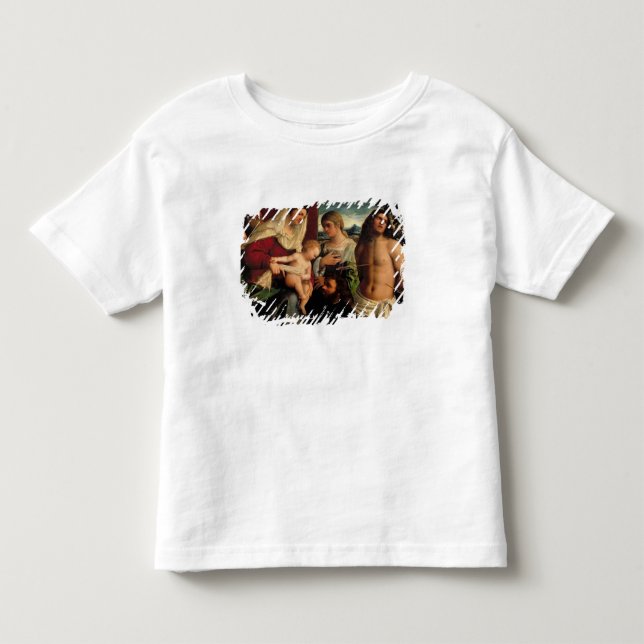 Camiseta Sacros Conversatione com SS. Catherine, Sebastian (Frente)