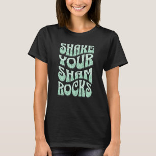 Camiseta Sacuda Seus Trevos É Hora de Ter Sorte St Pat