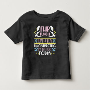 Camiseta Sacudir de aniversário do ginásio Jump