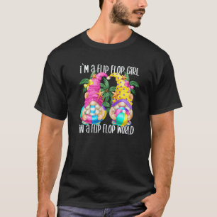 Camiseta Sacudir De Verão Gnomo, Viagem Para Mulheres Cubo