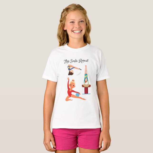 Camiseta Sacudir, Sorria, Repita! (Frente Completa)