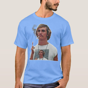 Camiseta Sacudir Wooderson Vestindo Sacudir Wooderson