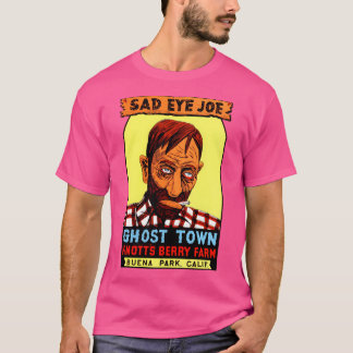 Camiseta Sad Eye Joe Ghost Town Viagens vintage D