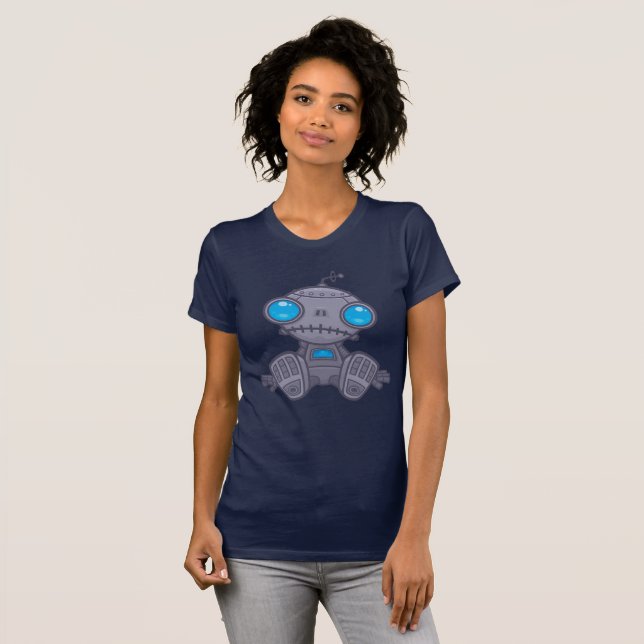 Camiseta Sad Robot (Frente Completa)