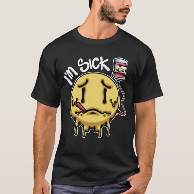Camiseta Sad Sickly streetwear  (Frente)