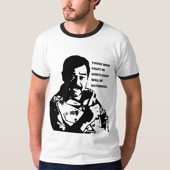Camiseta Saddam Hussain (Frente)