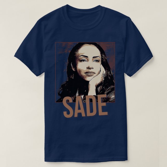 Camiseta Sade Adu (Frente do Design)