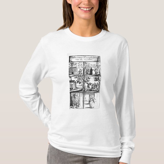 Camiseta Saducismus Triumphatus, a segunda parte (Frente)