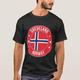 Camiseta Saeveland, Cidade da Noruega