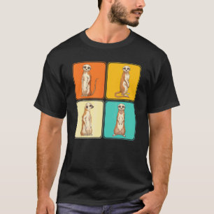 Camiseta Safari África Animal de Zoológico Fofo Suricata P