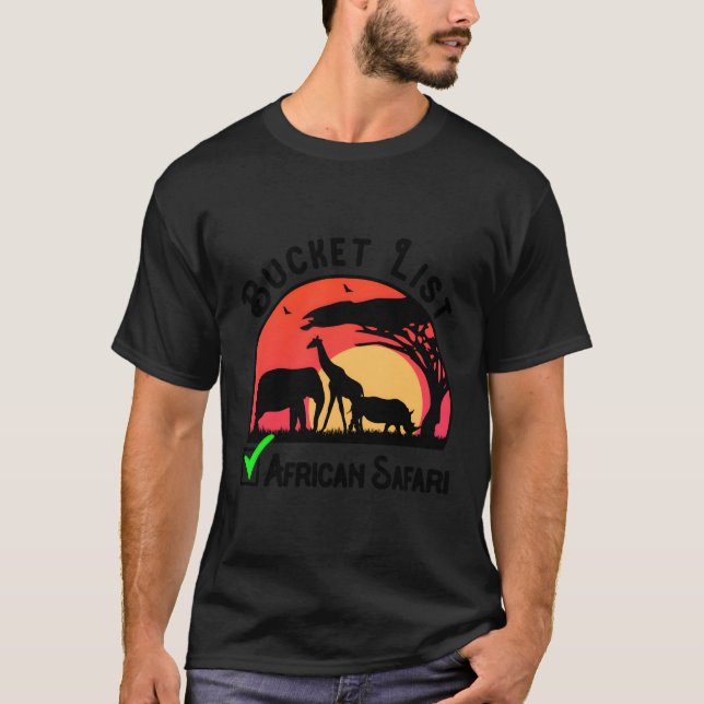 Camiseta Safari Africano (Frente)