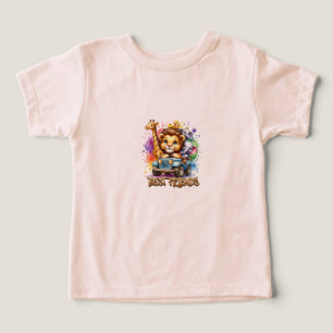 Camiseta Safari Baby T Shirt - Adorável Animal