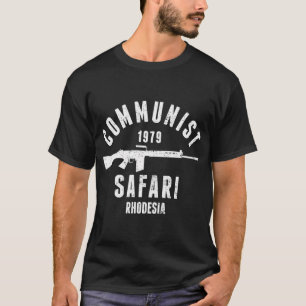 Camiseta Safari Comunista 1979 Rhodesia Light Infantry