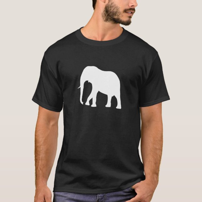 Camiseta Safari Elephant African Willife (Frente)
